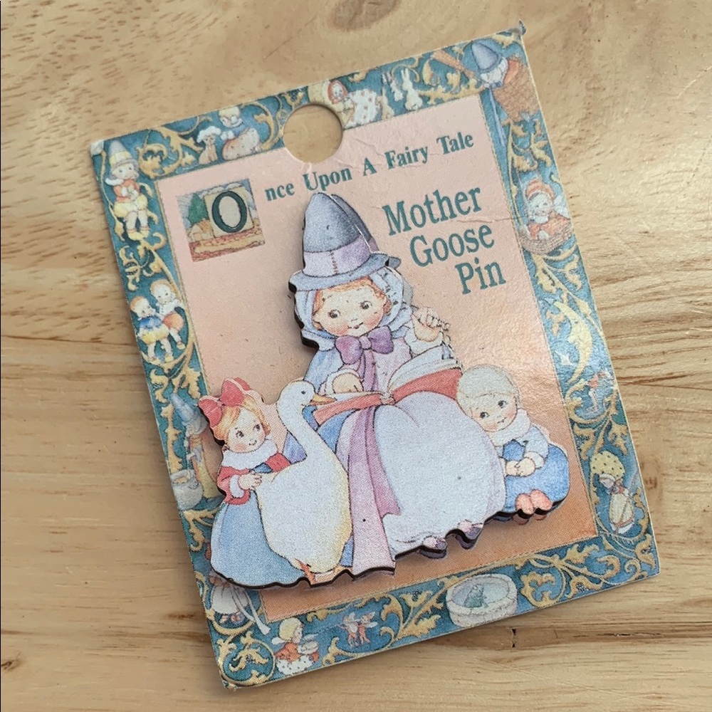 Mother Goose Pin by Mabel Lucie Attwell of Memories of Yesteryear 1992